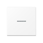 JUNG A Flow/A 550 Белый матовый Клавиша 1-ая с подсветкой