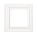Рамка одинарная JUNG Eco Profi Deco, белый матовый, JUNG